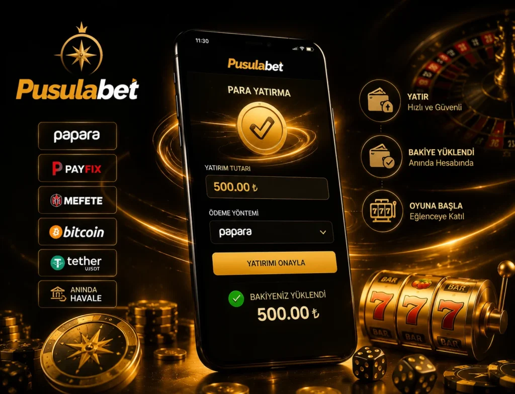 Mobil giriş Sonrası deposit, para yatırma Yapın ve oyun Başlatın